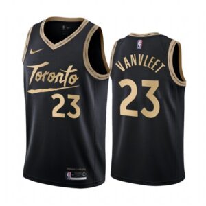 Raptors 23 Fred VanVleet Black 2020-21 City Edition Men Jersey