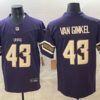 Minnesota Vikings 43 Andrew Van Ginkel Deep Purple 2026 Rivalries F.U.S.E. Vapor Limited Men Jersey