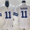 Nike Cowboys 11 Micah Parsons White 2023 F.U.S.E Vapor Limited Men Jersey
