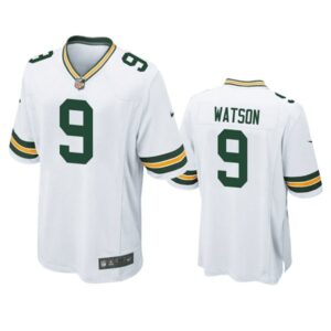 Packers 9 Christian Watson White 2022 Draft Vapor Untouchable Limited Men Jersey