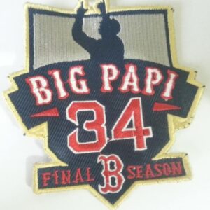 Boston Red Sox Big Papi Final Season Player Patch