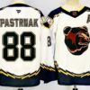 Bruins 88 David Pastrnak White 2024 New Men Jersey
