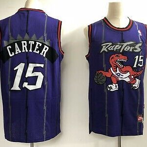 Raptors 15 Vince Carter Purple Men Swingman Jersey