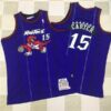 Raptors 15 Vince Carter Purple 1998-99 Hardwood Classics Men Jersey