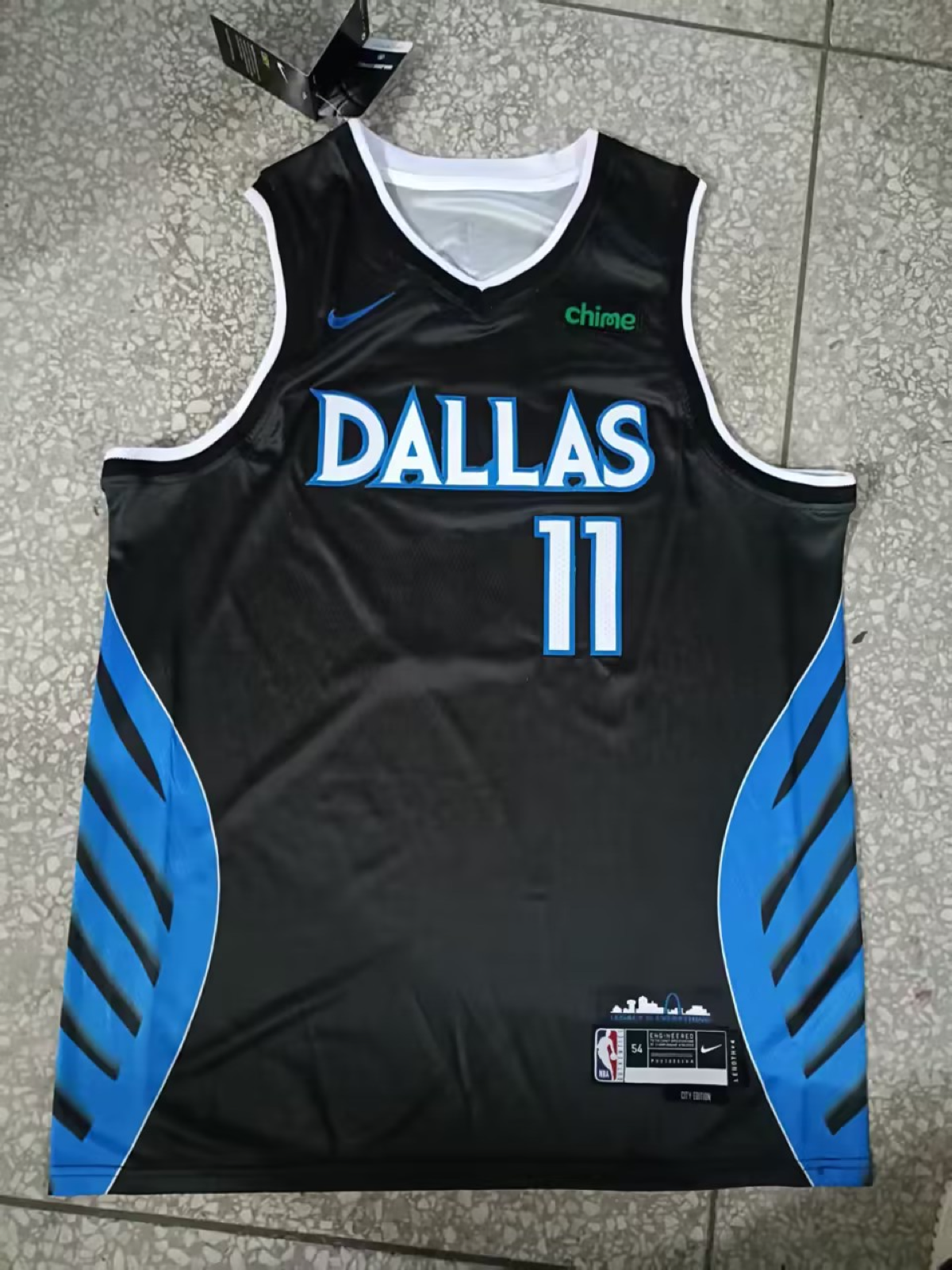 Mavericks 11 Kyrie Irving Black Men Jersey