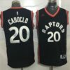 Raptors 20 Bruno Caboclo Black Men Jersey