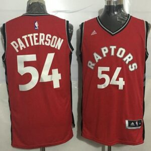 Raptors 54 Patrick Patterson Red Men Jersey