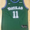 Mavericks 11 Kyrie Irving Green Men Jersey