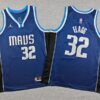 Mavericks 32 Cooper Flagg Navy Jordan Youth Jersey