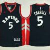 Raptors 5 DeMarre Carroll Black Men Jersey