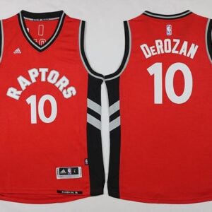 Raptors 10 DeMar DeRozan Red Revolution 30 Men Jersey
