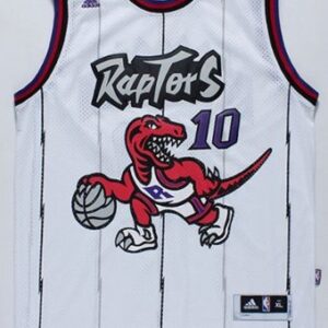 Raptors 10 DeMar DeRozan White Throwback Men Jersey