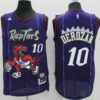 Raptors 10 DeMar DeRozan Purple Hardwood Classics Men Jersey