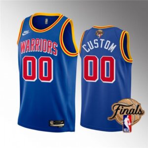 Warriors Customized Royal 2022 Finals Men Jersey