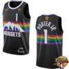 Nuggets 1 Michael Porter Jr. Black 2023 Finals City Edition Men Jersey