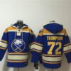Buffalo Sabres 72 Tage Thompson Blue Ageless Must-Have Lace-Up Pullover Hoodie