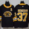 Bruins 37 Patrice Bergeron Black 3rd Men Jersey
