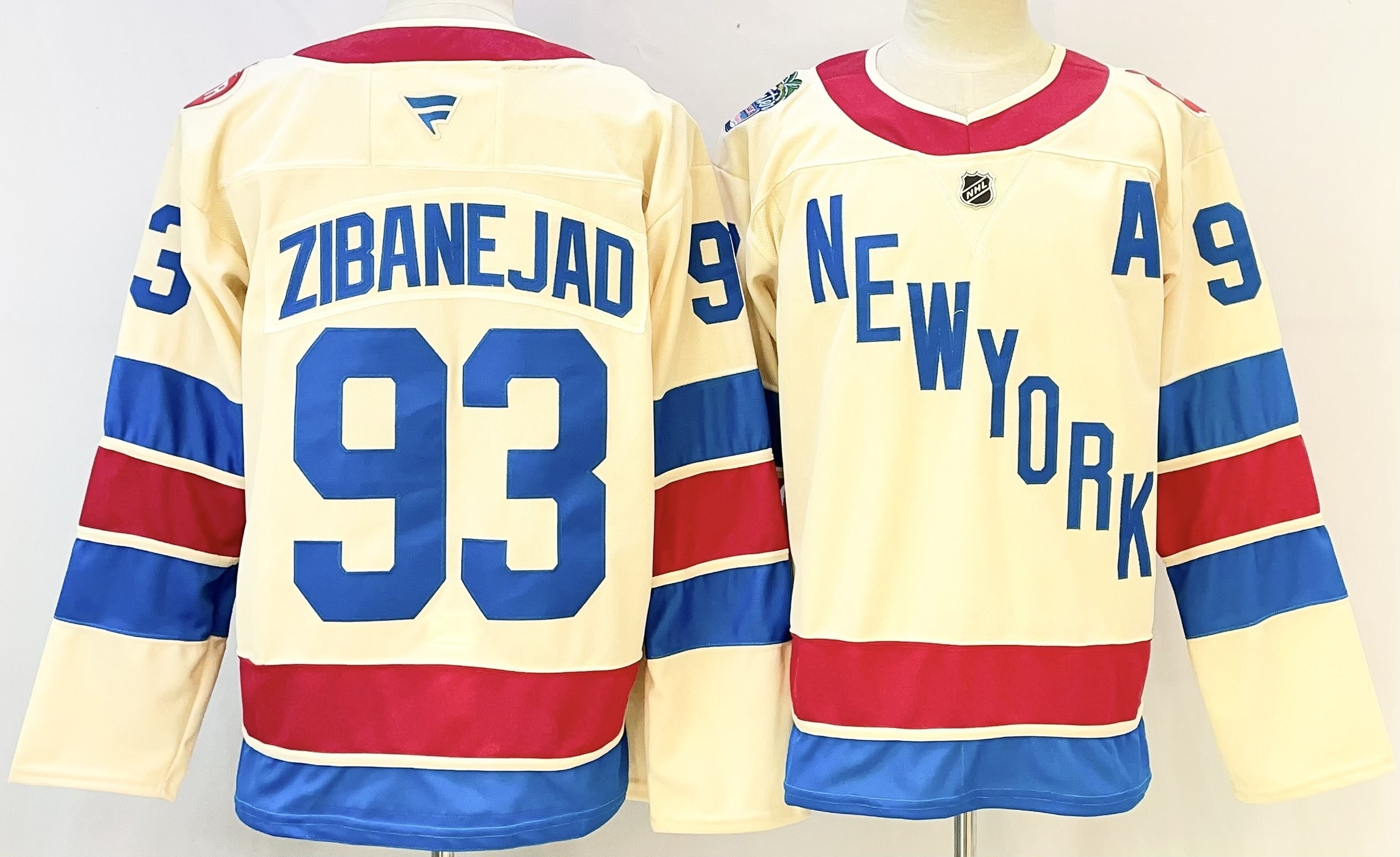 New York Rangers 93 ZibneJad 2025 New Men Jersey
