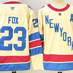 New York Rangers 23 Fox 2025 New Men Jersey