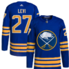 Sabres 27 Devon Levi Blue Addidas Men Jersey