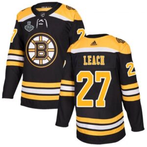 Boston Bruins 27 Reggie Leach 2019 Stanley Cup Final Black Men Jersey