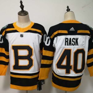 Bruins 40 Tuukka Rask White 2019 Winter Classic Men Jersey