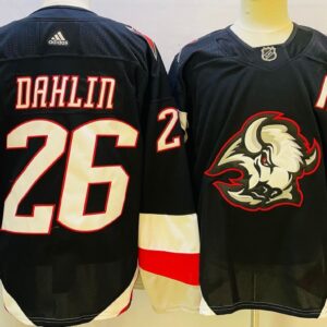 Sabres 26 Rasmus Dahlin Navy 2022-23 Retro Men Jersey