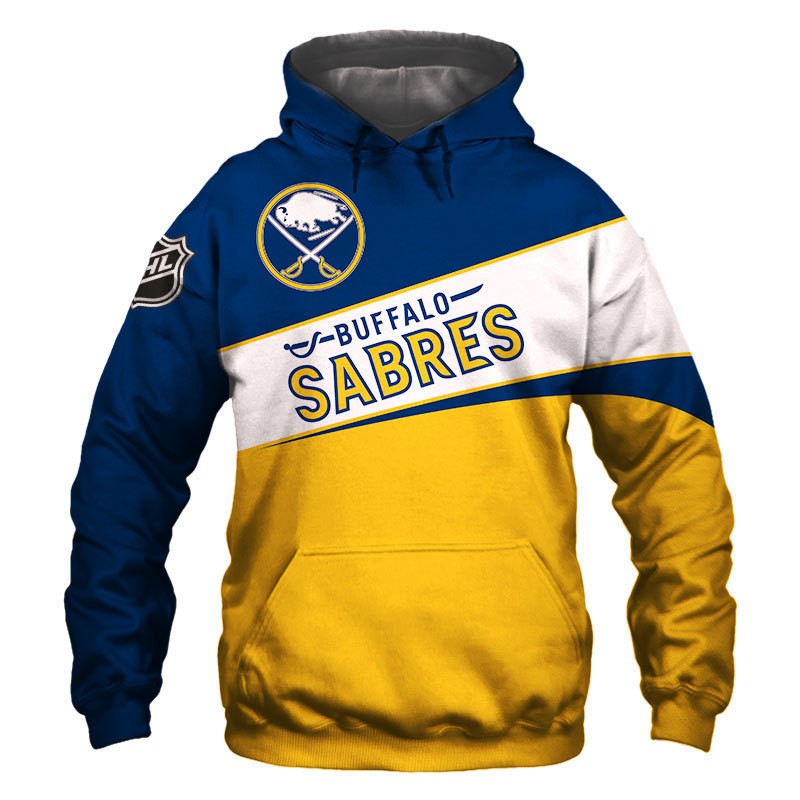 Buffalo Sabres 3D Printed Sports Pullover Hoodies Sweatshirt