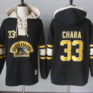 Bruins 33 Zdeno Chara Black Men Sweatshirt