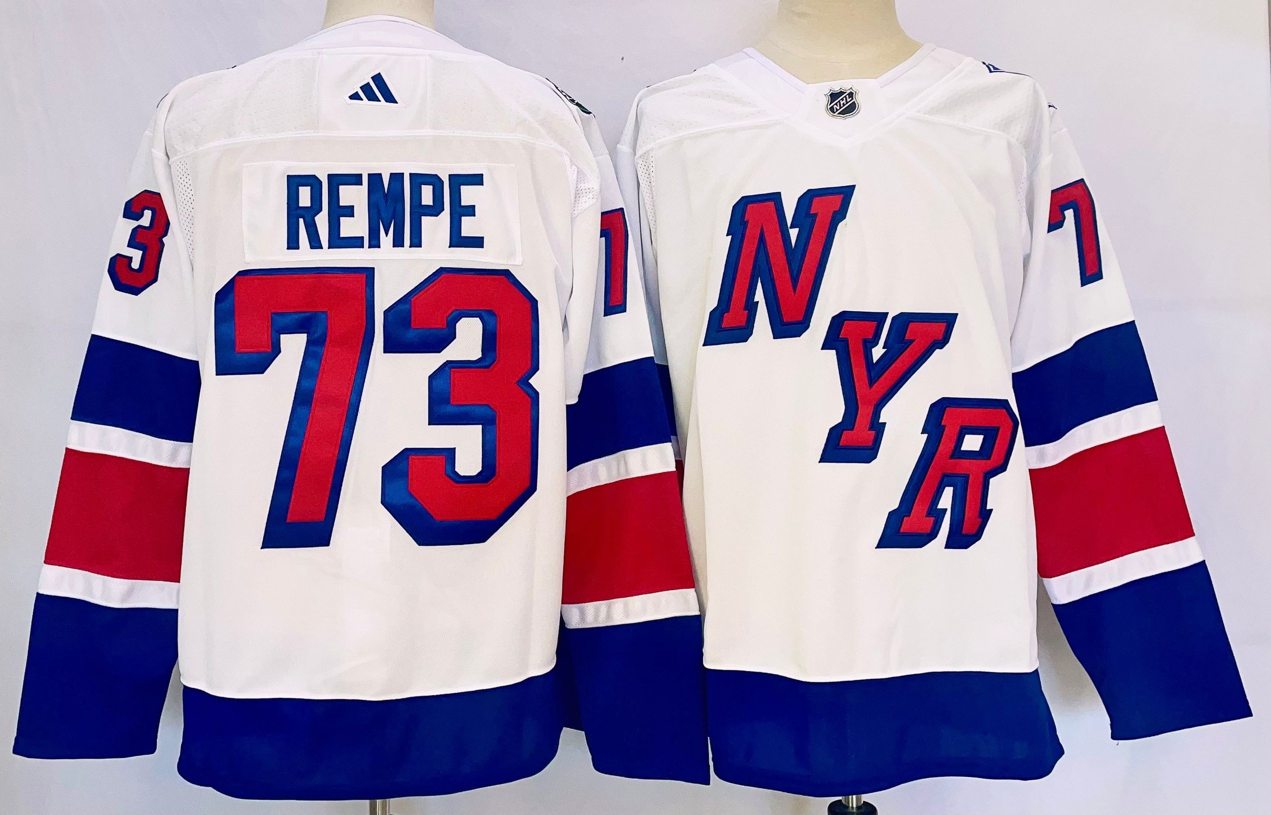 Rangers 73 Rempe White 2024 Stadium Series Men Jersey