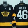 Bruins 46 David Krejci Black 2016 Winter Classic Men Jersey