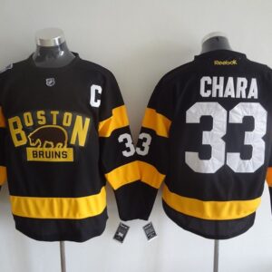 Bruins 33 Zdeno Chara Black 2016 Winter Classic C Patch Men Jersey