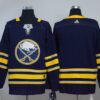 Sabres Blank Navy Men Jersey