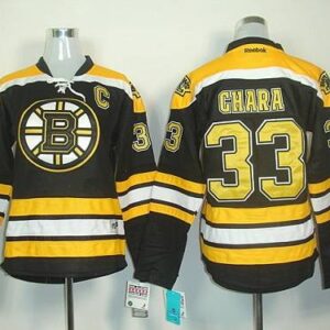 Bruins 33 Zdeno Chara Black Home Women Jersey