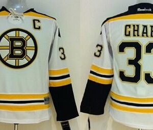 Bruins 33 Zdeno Chara White Youth Jersey