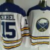 Sabres 15 Jack Eichel White Men Jersey