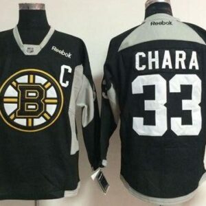 Bruins 33 Zdeno Chara Black Practice Men Jersey