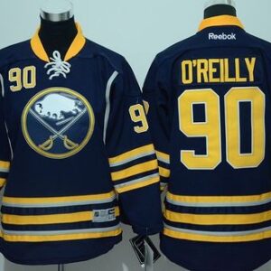 Sabres 90 Ryan O'Reilly Navy Blue Youth Jersey