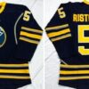 Sabres 55 Rasmus Ristolainen Navy Blue Home Men Jersey