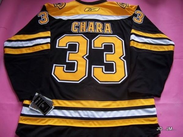 Bruins 33 Zdeno Chara Black Men Jersey