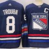 Rangers 8 Trouba Blue 2024 New Men Jersey