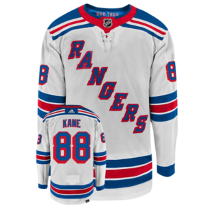 Rangers 88 Patrick Kane White Men Jersey