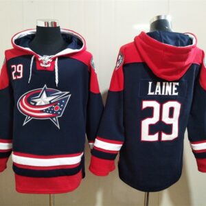 Columbus Blue Jackets 29 Laine Hoodie Sweatshirt