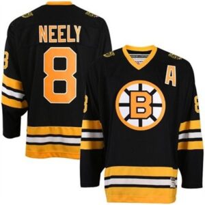 Bruins 8 Cam Neely Black Men Jersey
