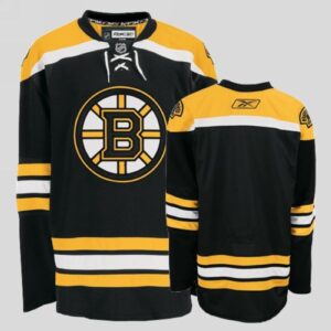 Bruins Blank Black Men Jersey