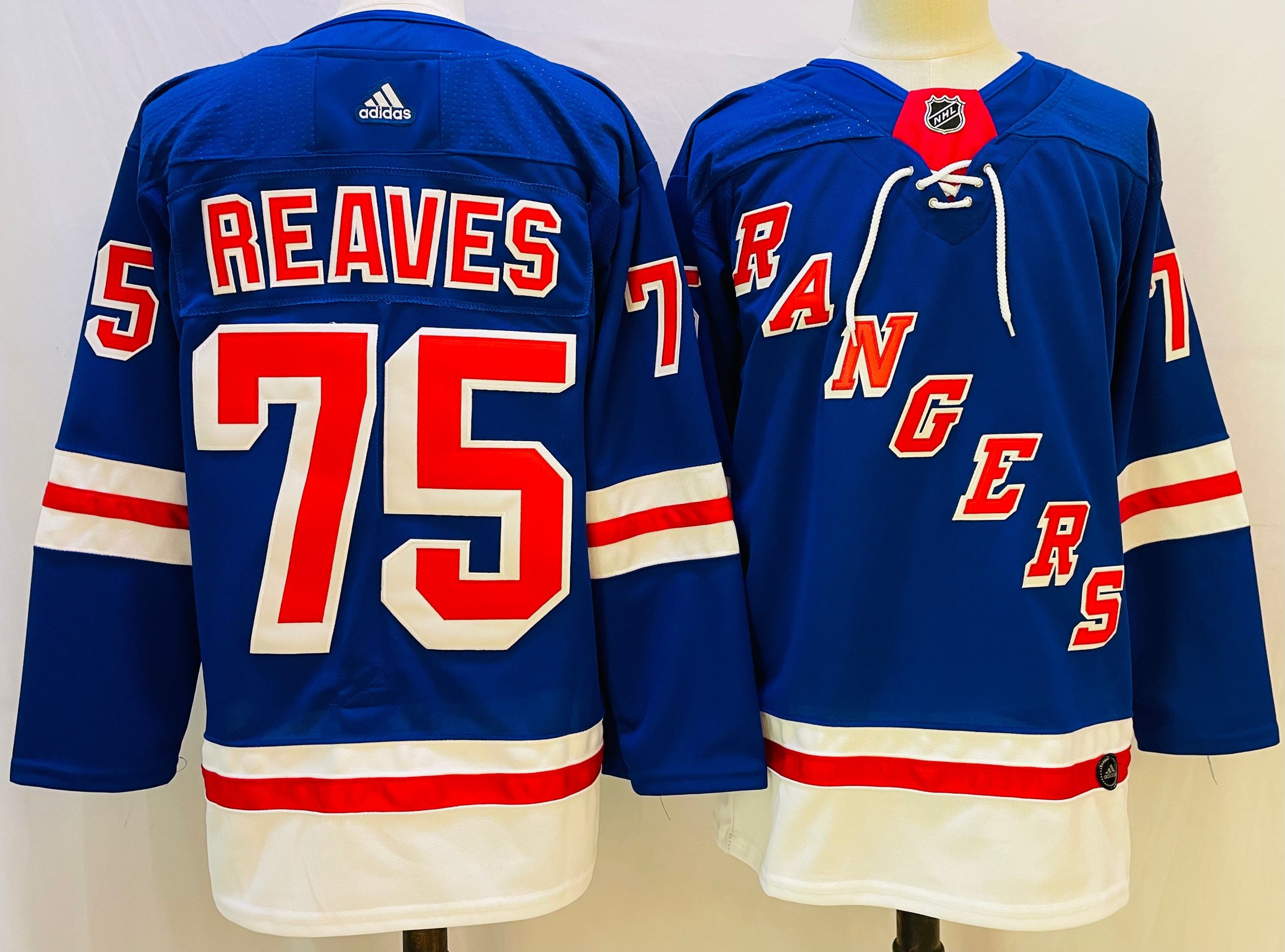 Rangers 75 Reaves Blue Men Jersey