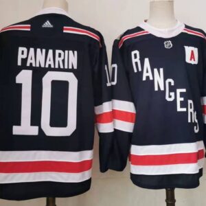 Rangers 10 Artemi Panarin Navy Men Jersey