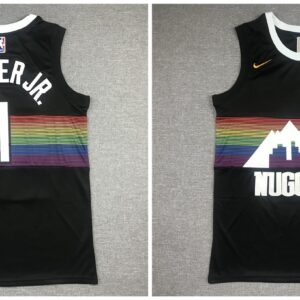 Nuggets 1 Michael Porter Jr. Black Men Jersey