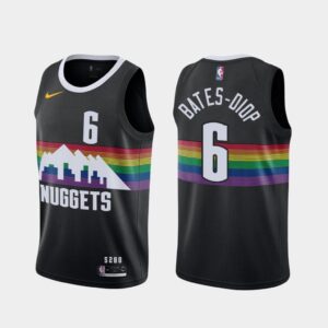 Nuggets 6 Keita Bates-Diop  Black Men Jersey