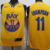 Warriors 11 Klay Thompson Blue 2020 New Men Jersey